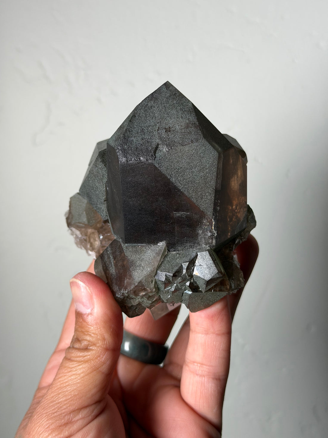 Quartz with chlorite (Switzerland)