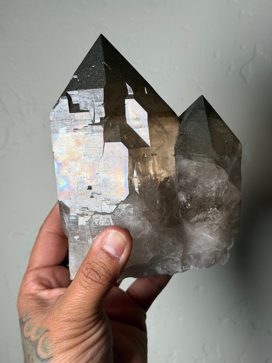 Quartz with chlorite (Switzerland)