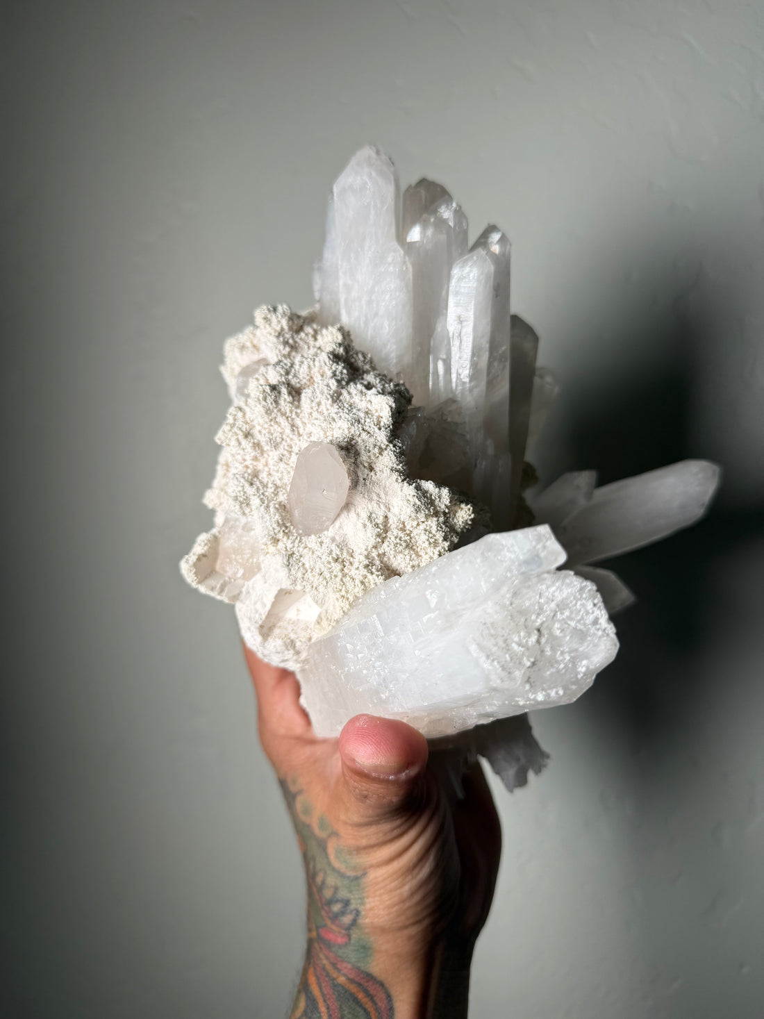 Lemurian Quartz Cluster (Colombia)