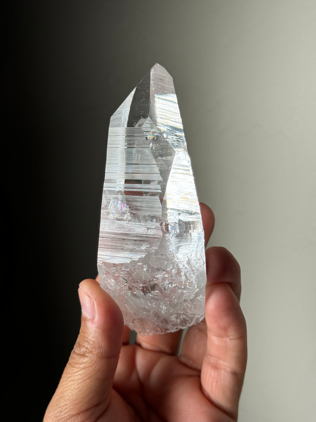 Lemurian Quartz (Colombia, Peñas Blancas)