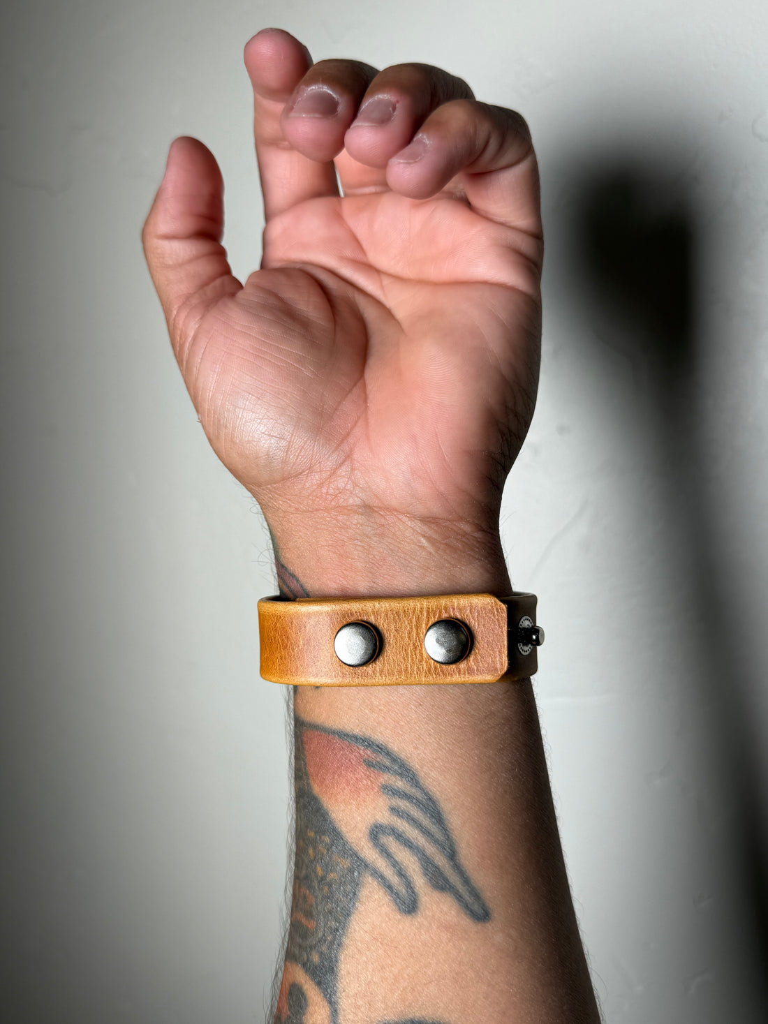 Jade & Leather Bracelet (Guatemala)