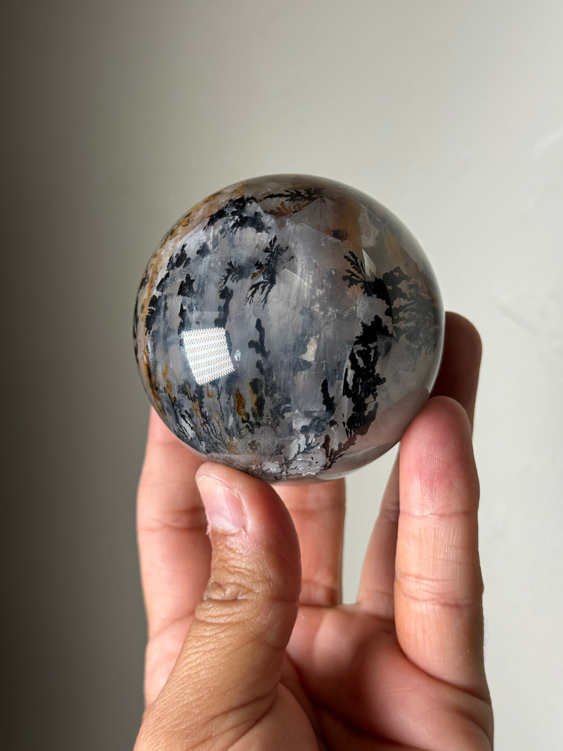 Dendritic Quartz Sphere (Brazil)