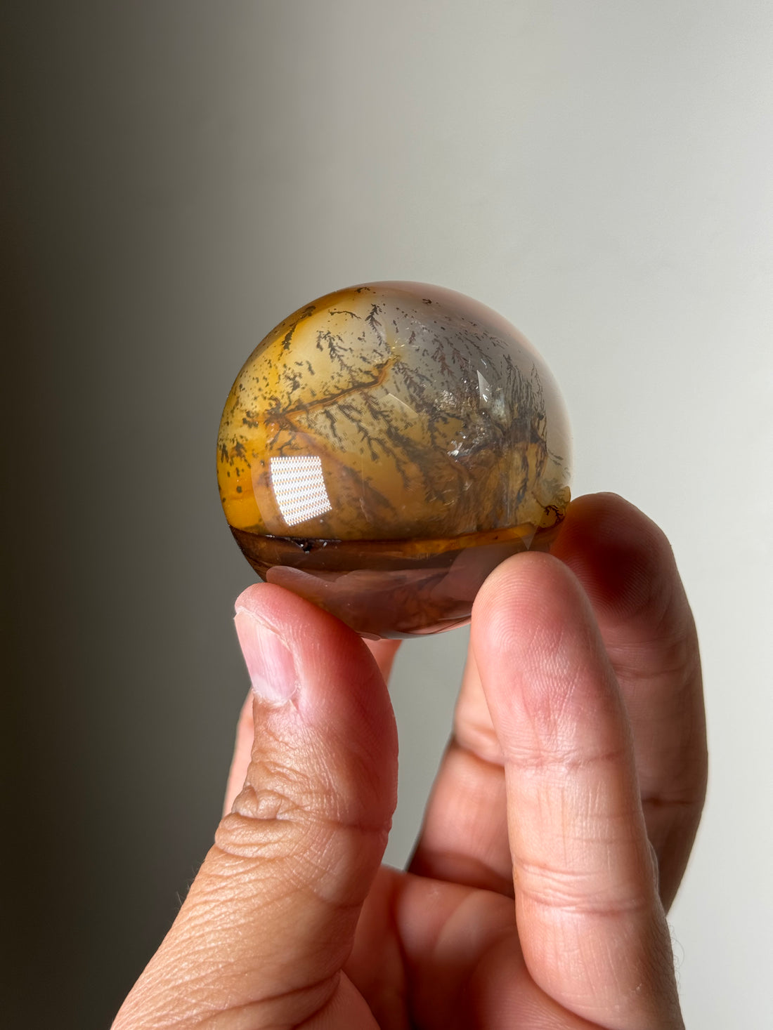 Dendritic Quartz Sphere (Brazil)