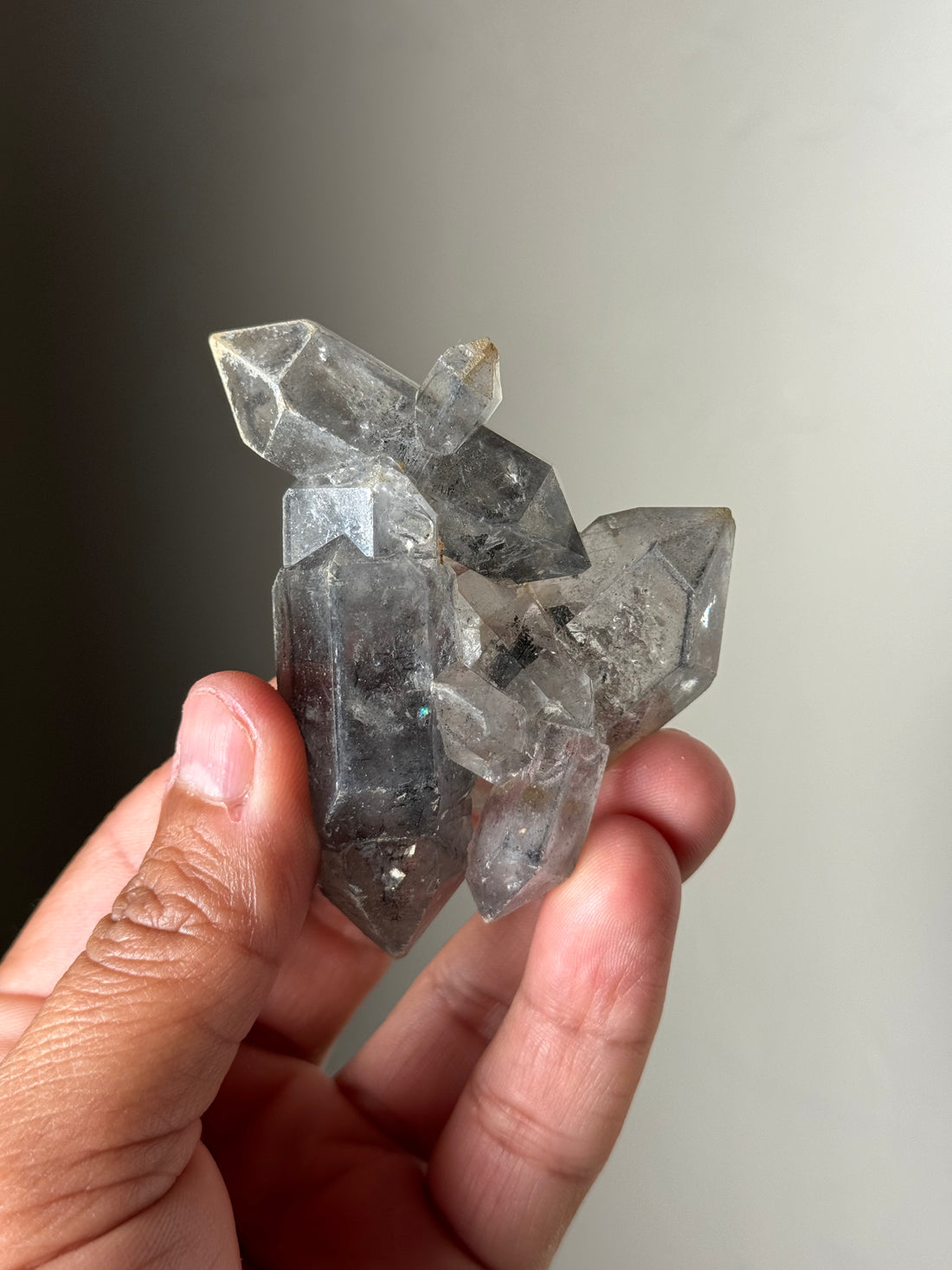 Yunnan Quartz with Carbon (China)