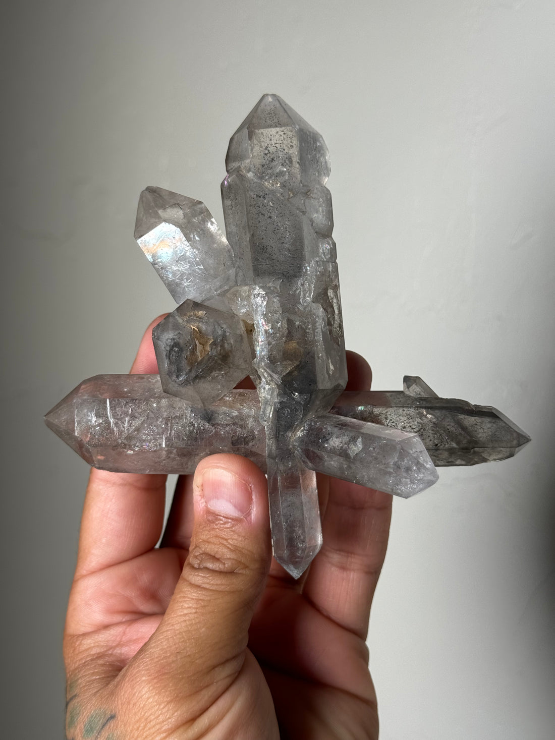 Yunnan Quartz with Carbon (China)