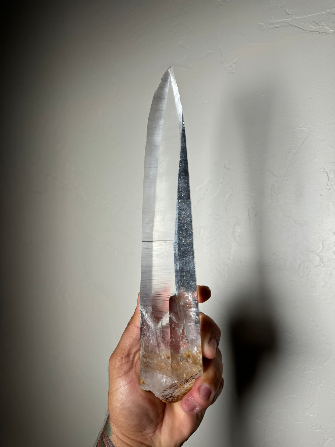 Lemurian Quartz (Colombia, Peñas Blancas)