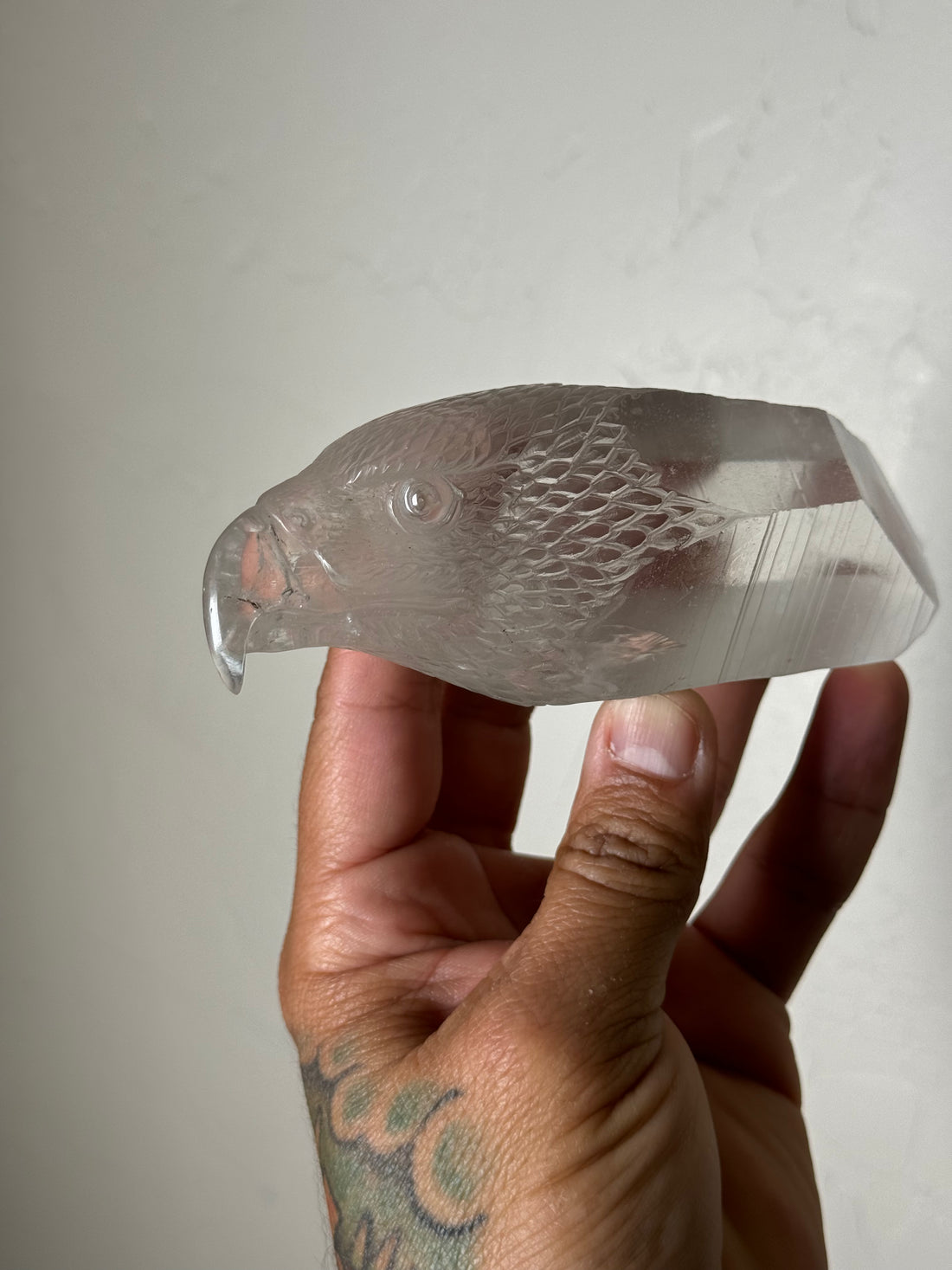 Lemurian Quartz Eagle (Brazil)