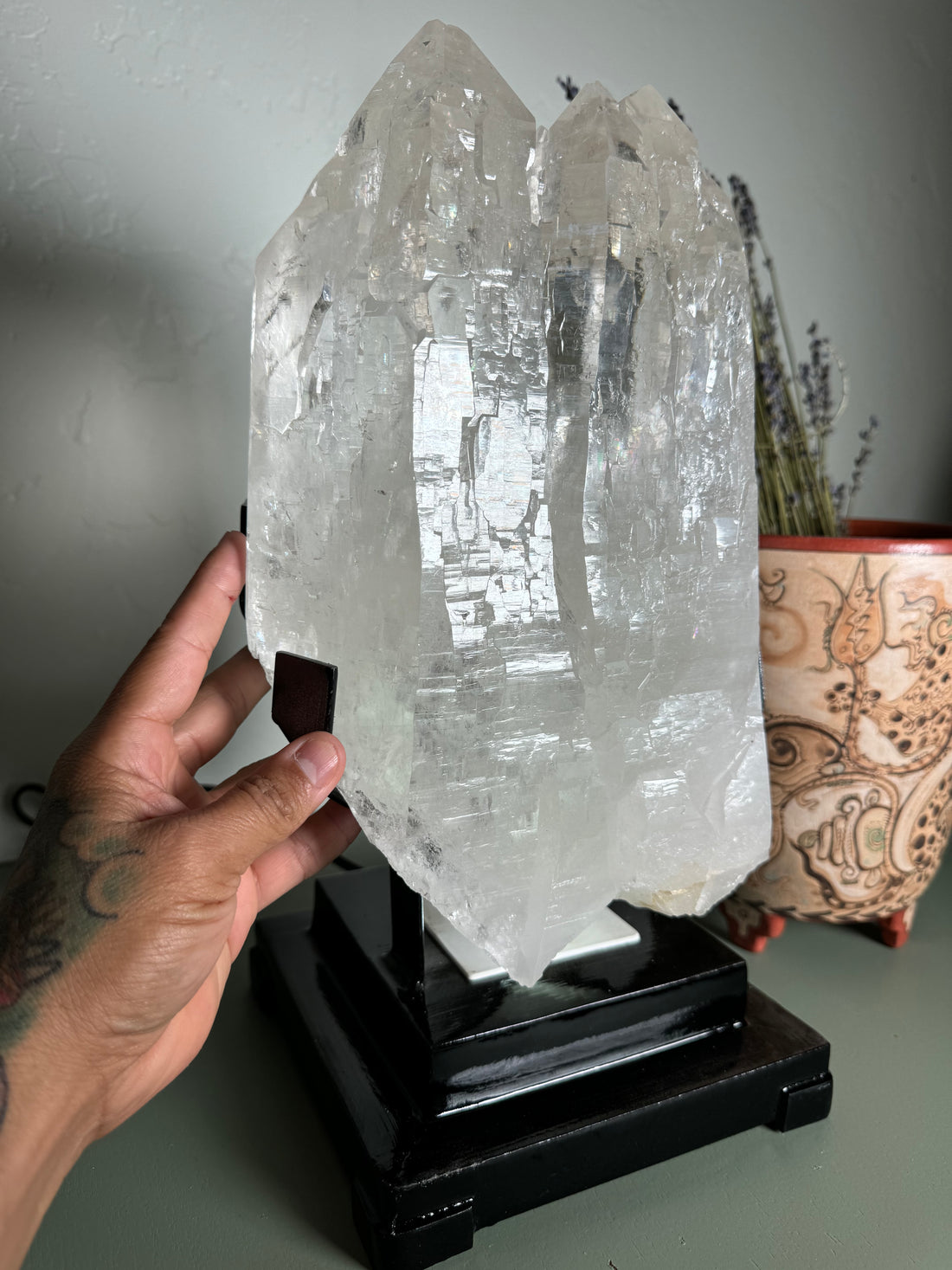 Brazilian Quartz Cathedral Dispaly