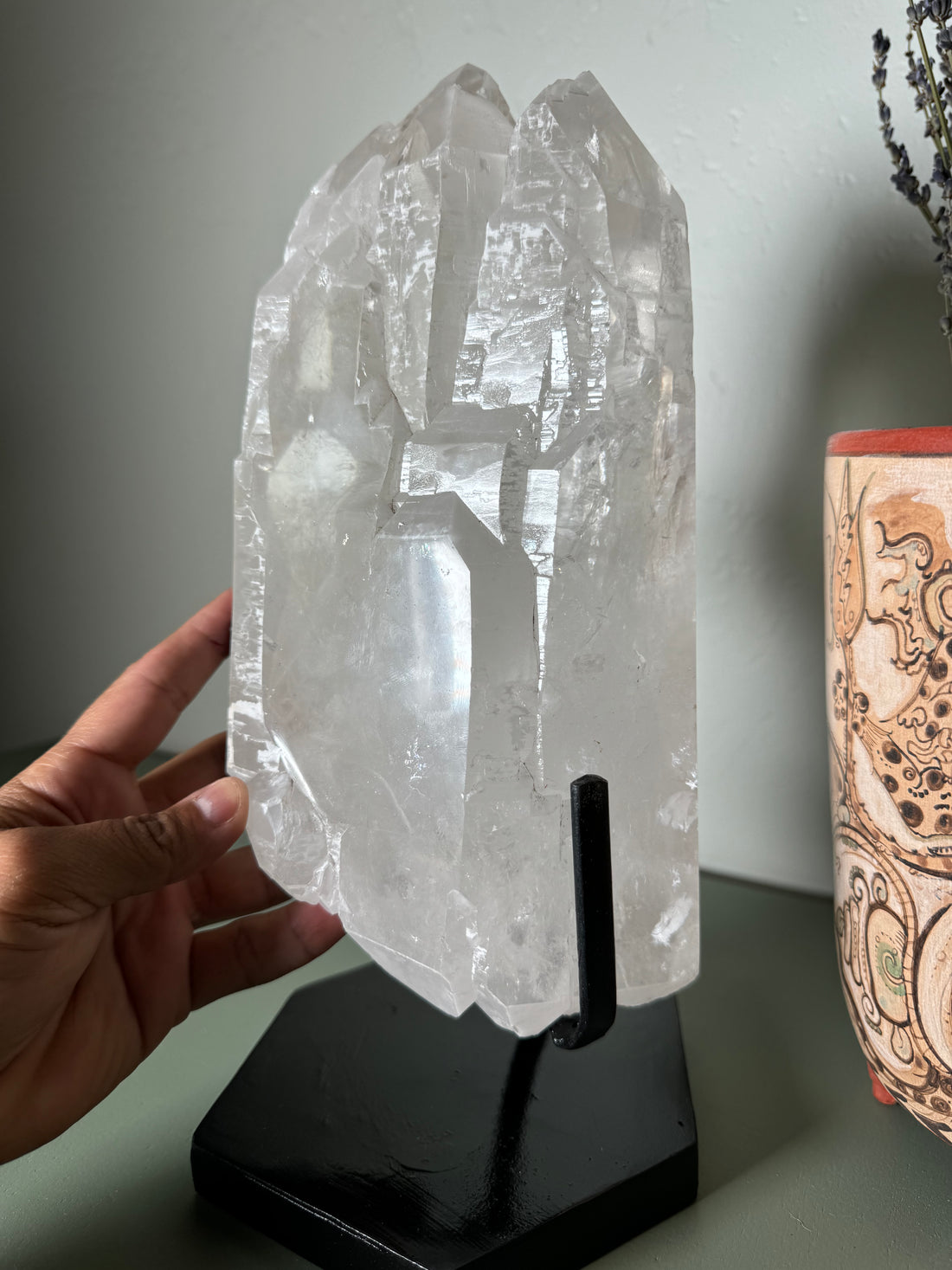 Brazilian Quartz Cathedral Dispaly