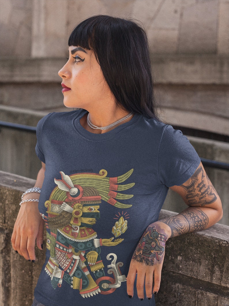 The Tezcatlipoca Tee (Indigo) Women’s